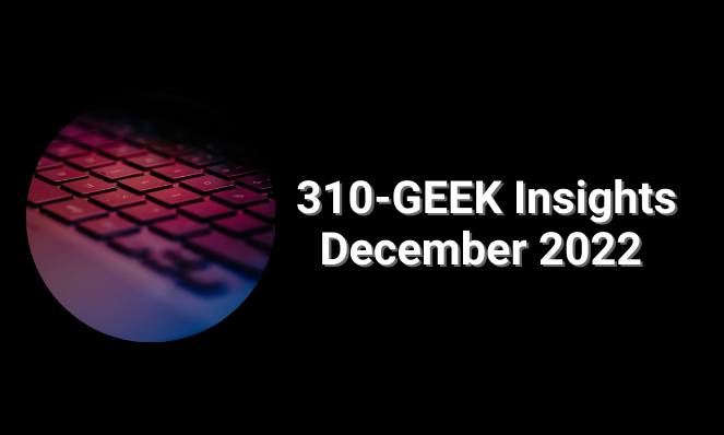 310-GEEK December Insights
